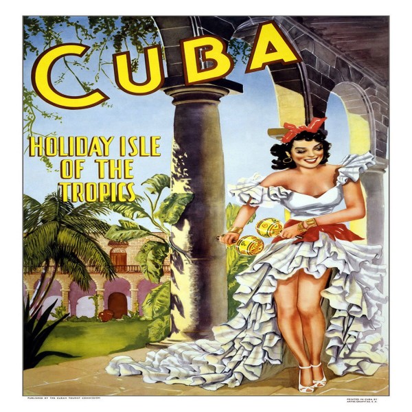 T033 Cuban Poster